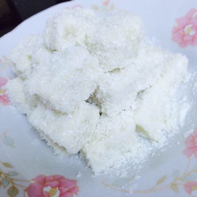 椰蓉牛奶小方