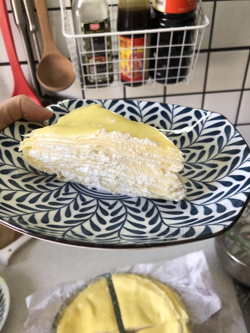 榴莲千层（超软糯蛋皮配方٩( ᐛ )و