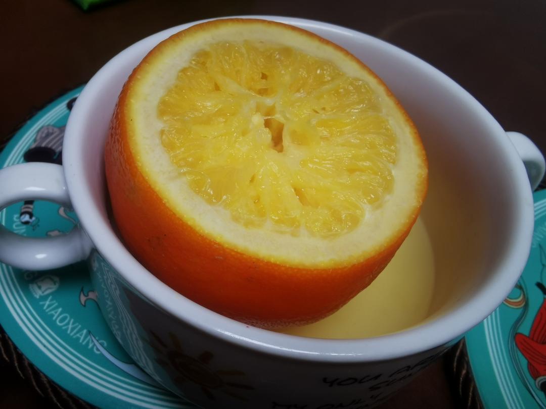 盐蒸橙子，治疗咳嗽，（详细步骤图）