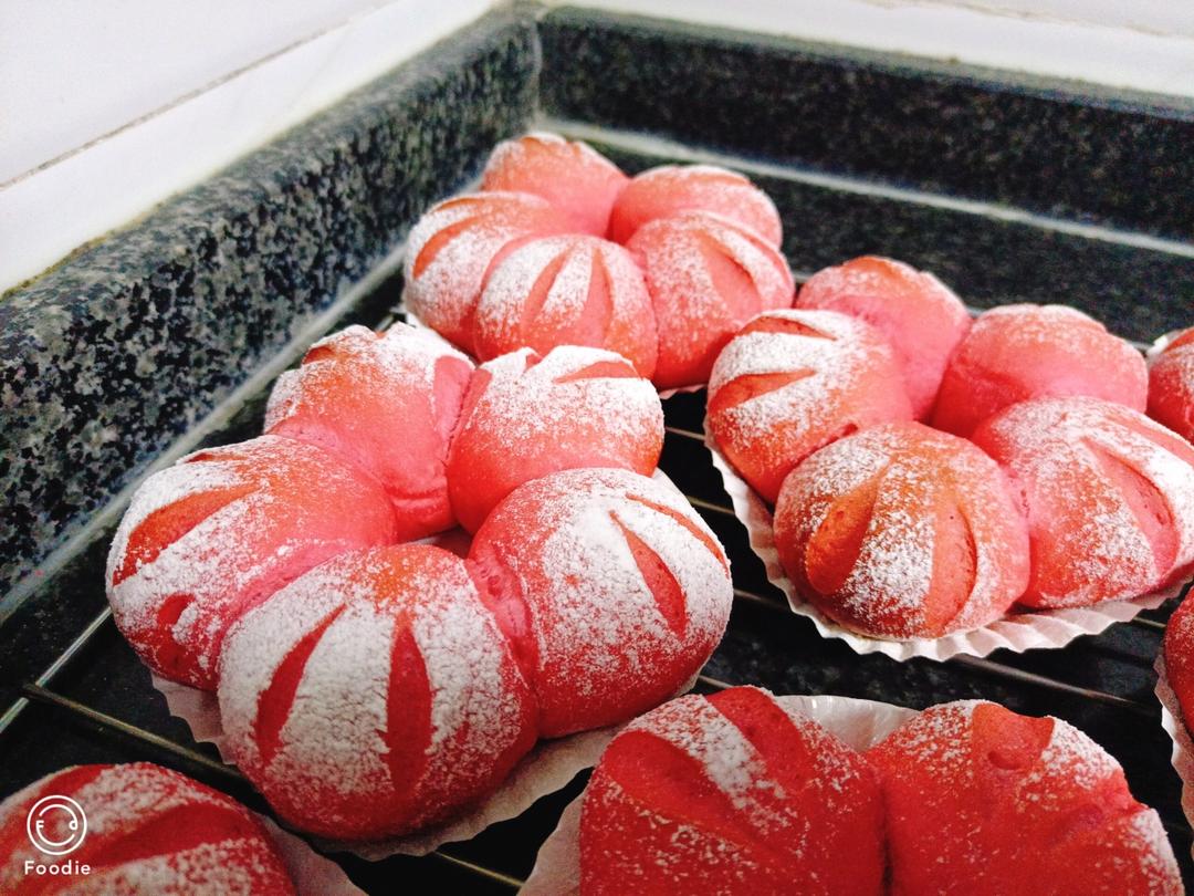 小红花面包｜送你一朵小红花