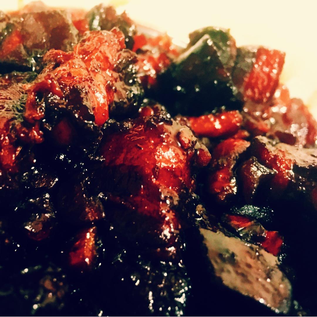 板栗红烧肉