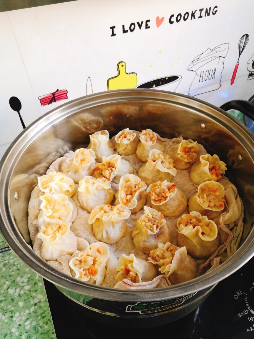 豪华烧卖简易制作，老少皆宜的做法