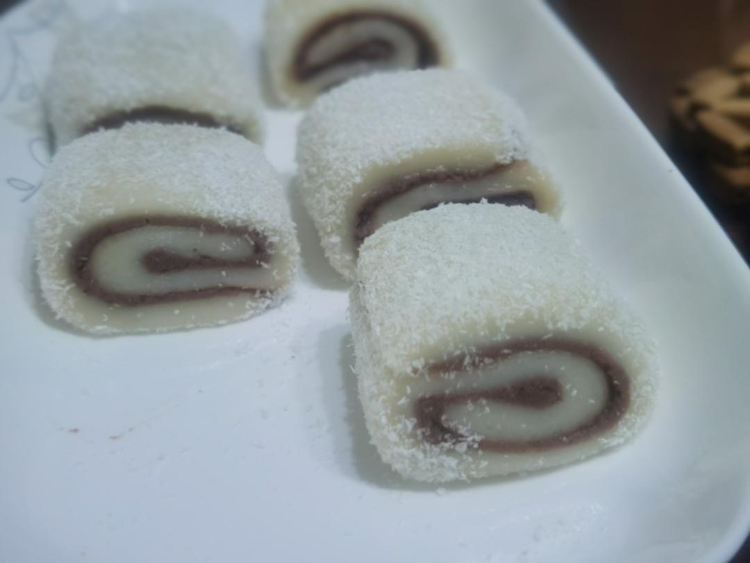 紫薯糯米卷（豆沙糯米卷）