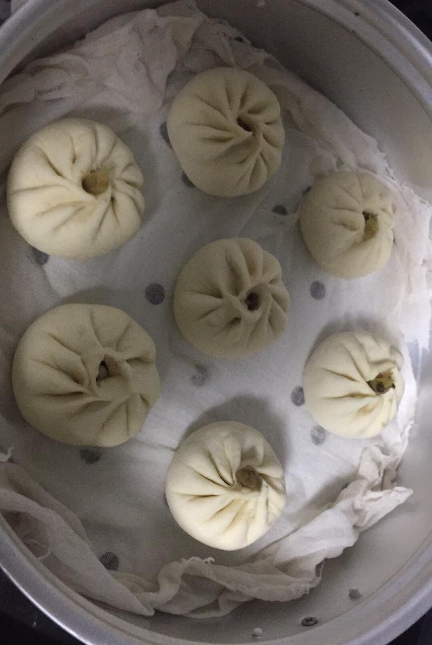 手工包子（肚脐包）