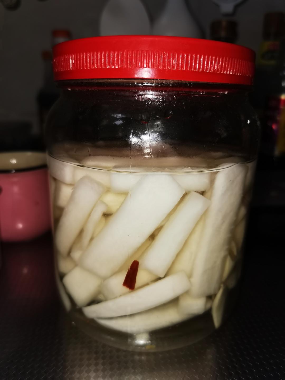 两步法酸甜萝卜泡菜