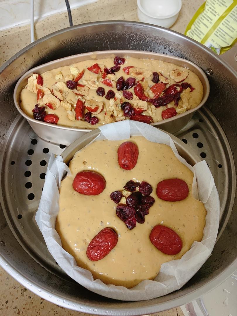 完美红糖发糕（无泡打粉，不用盖保鲜膜）