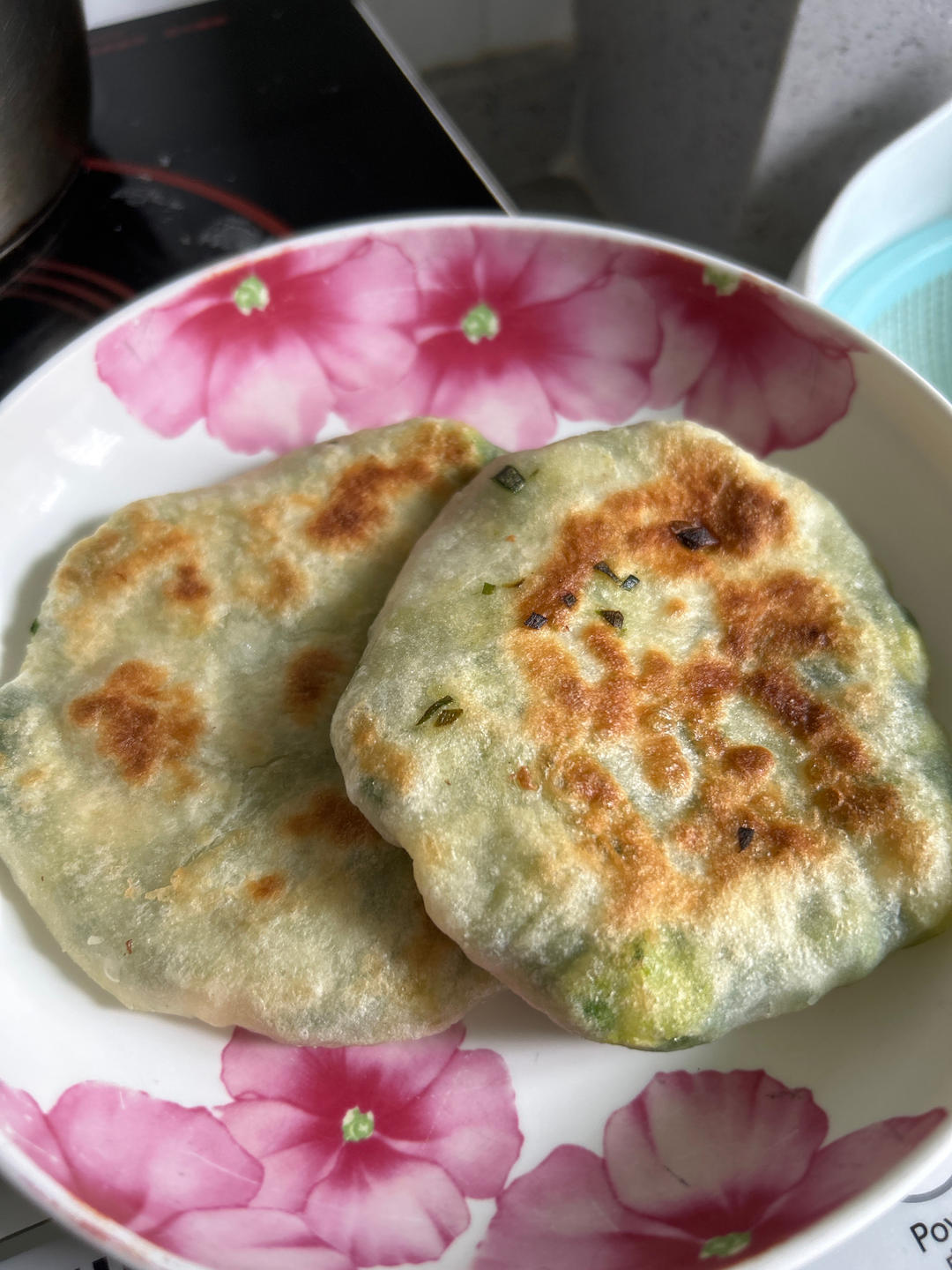 皮薄如纸的韭菜馅饼|免揉面法