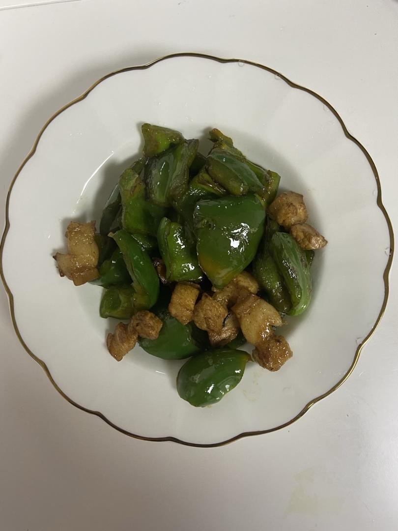 青椒炒肉