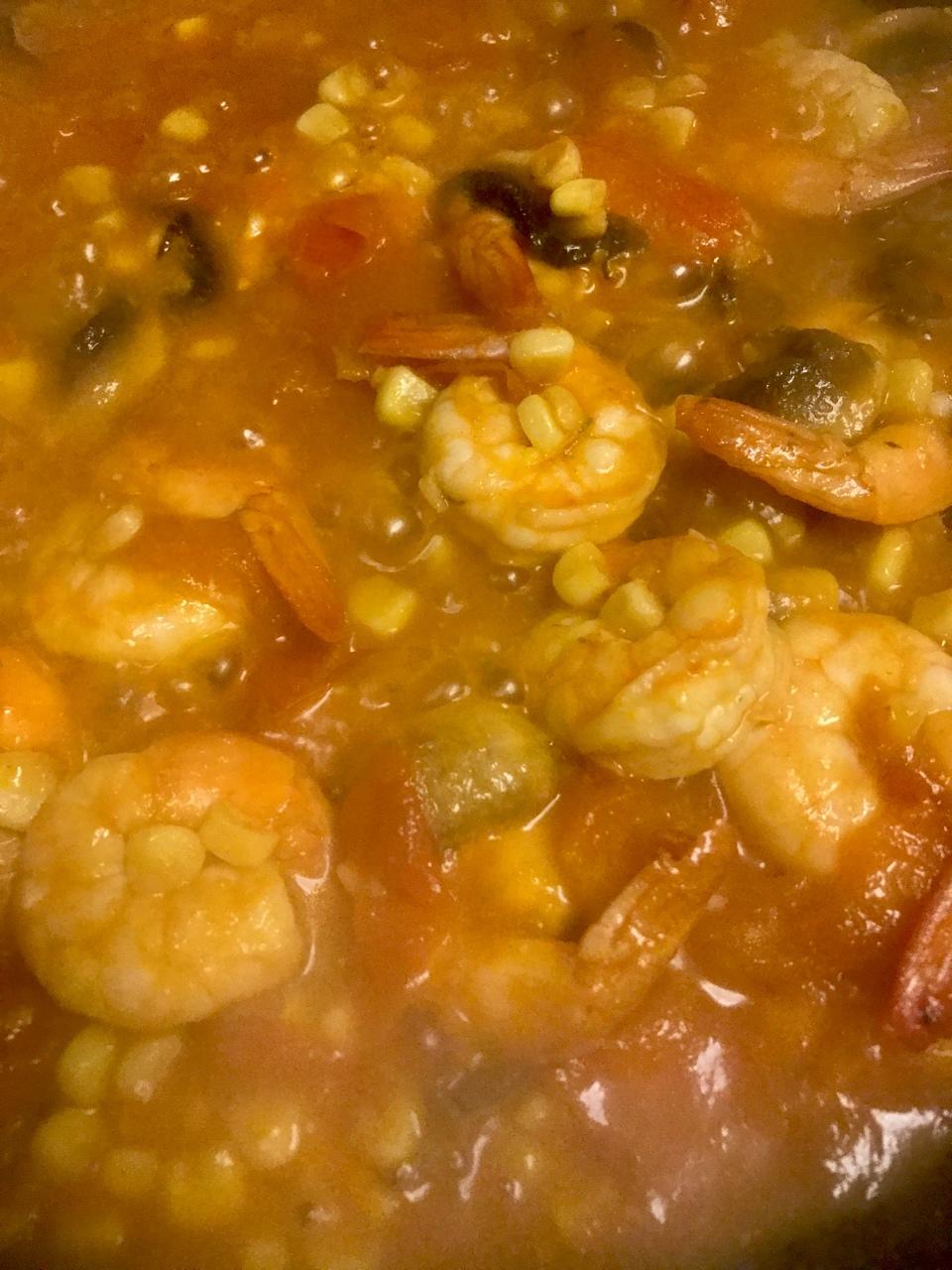 五分钟的番茄虾