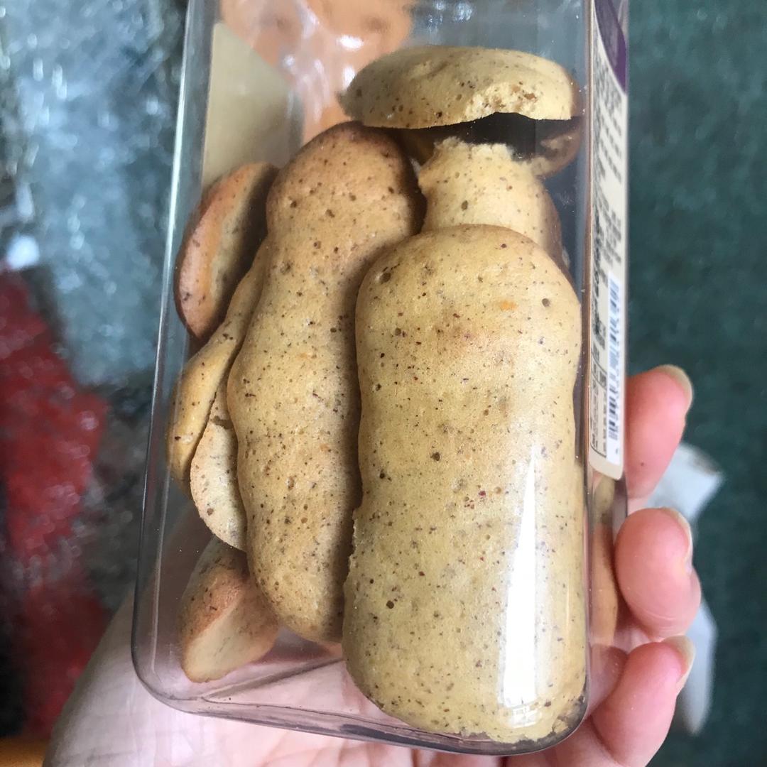 宝宝红枣手指饼干 无糖无油