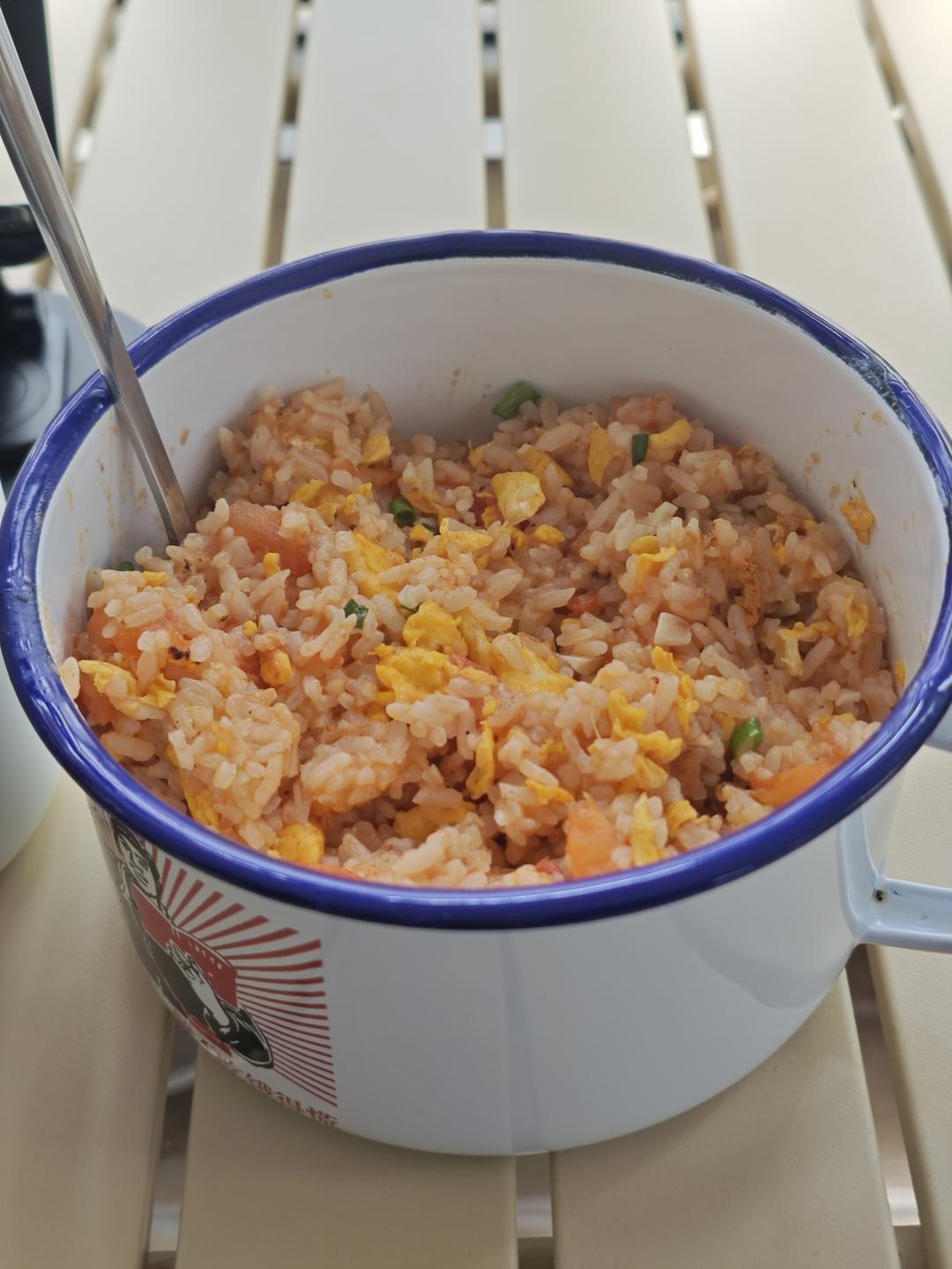 番茄蛋炒饭