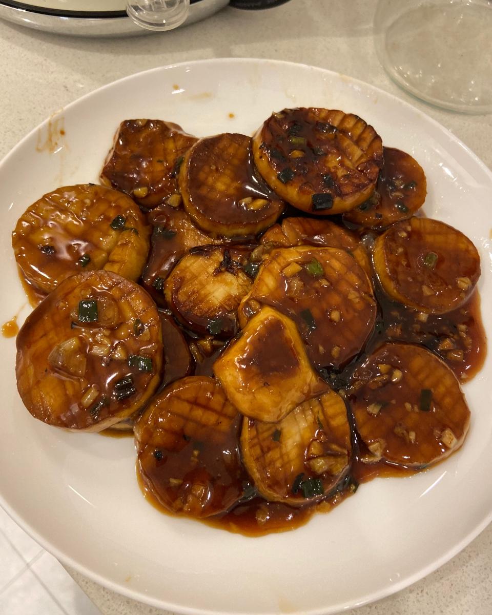 酱汁杏鲍菇❗比肉还好吃