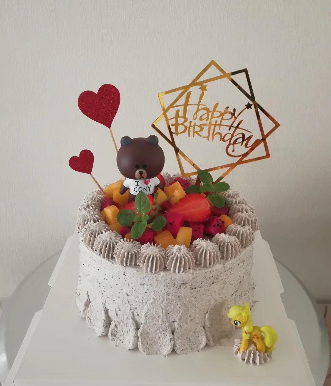 奥利奥简约蛋糕 6寸加高