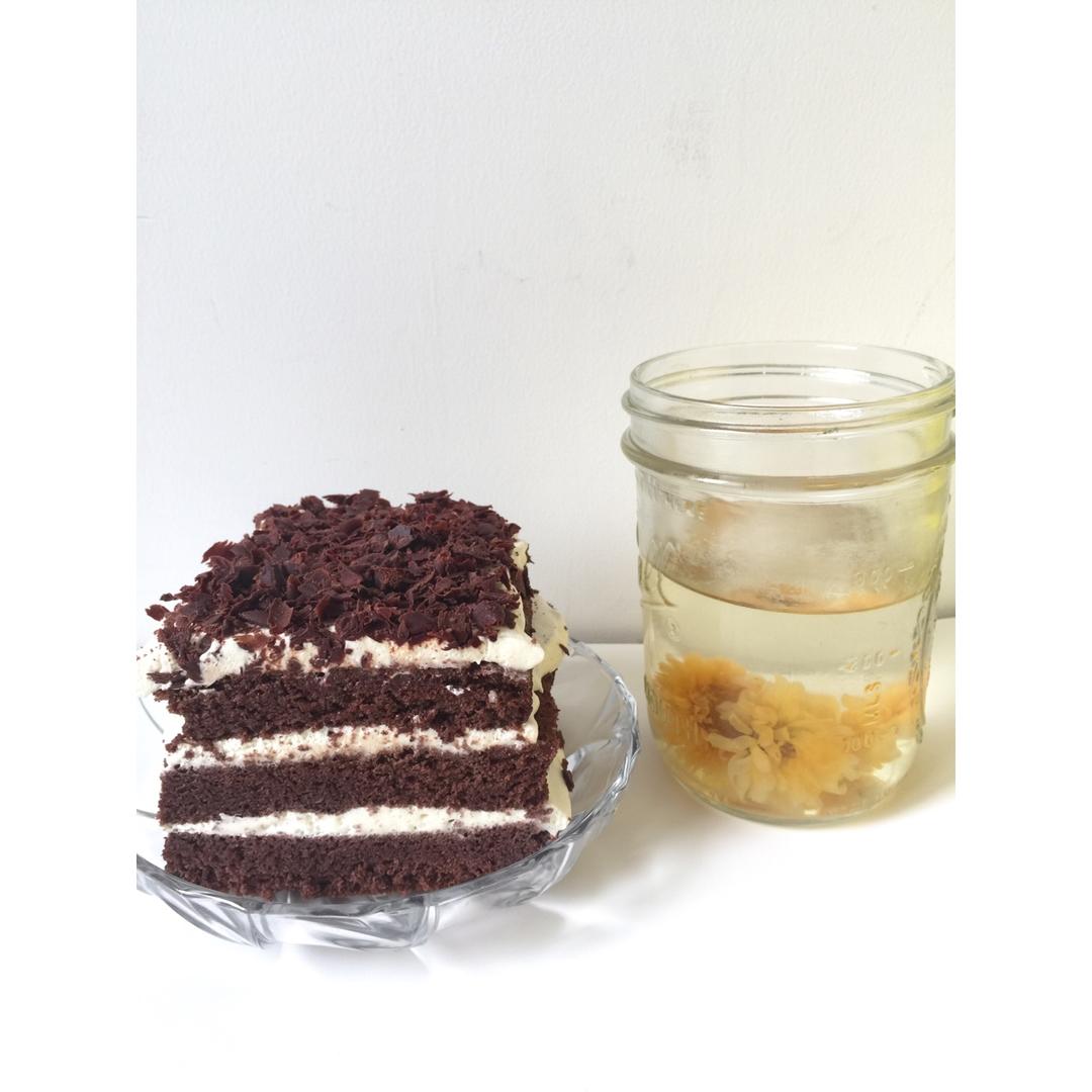 小嶋老师的橘味利口酒风味巧克力蛋糕