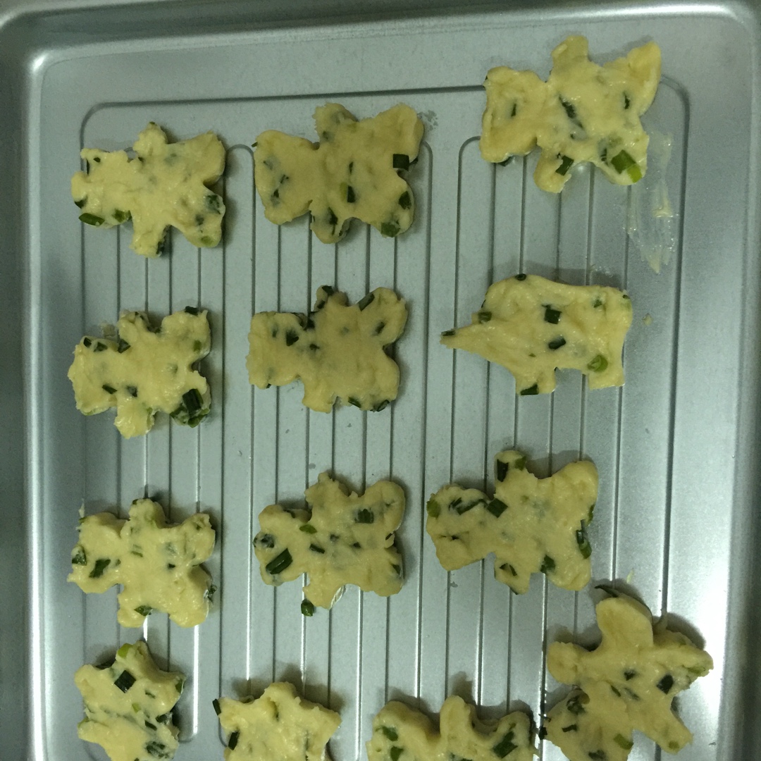 葱香曲奇——酥脆的咸味饼干