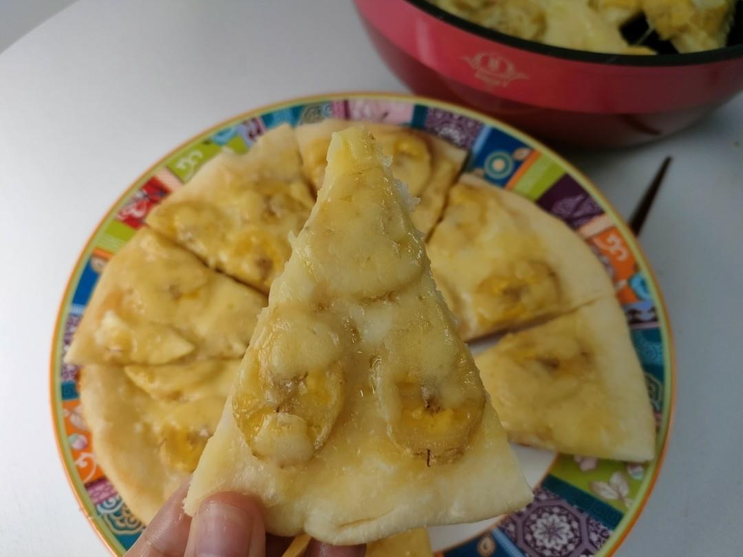 自制香蕉披萨的做法