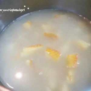 韩式清淡营养明太鱼干汤的做法 步骤4