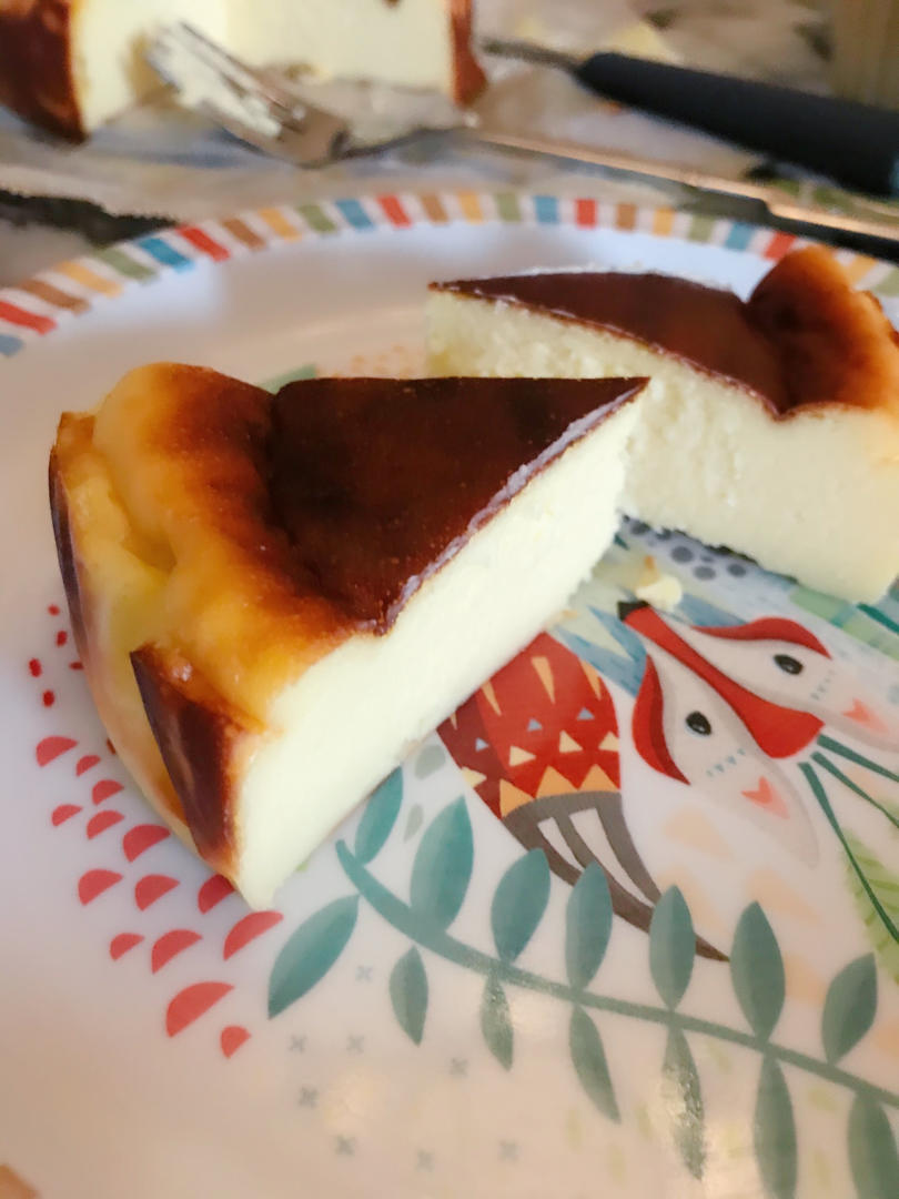 巴斯克芝士蛋糕『最简单的蛋糕』零失败🔥芝士控