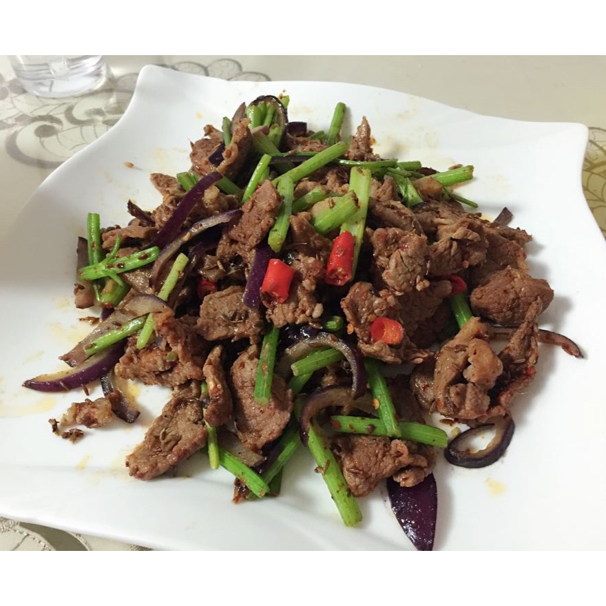 孜然羊肉片