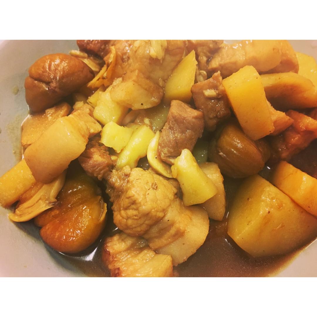 土豆烧肉