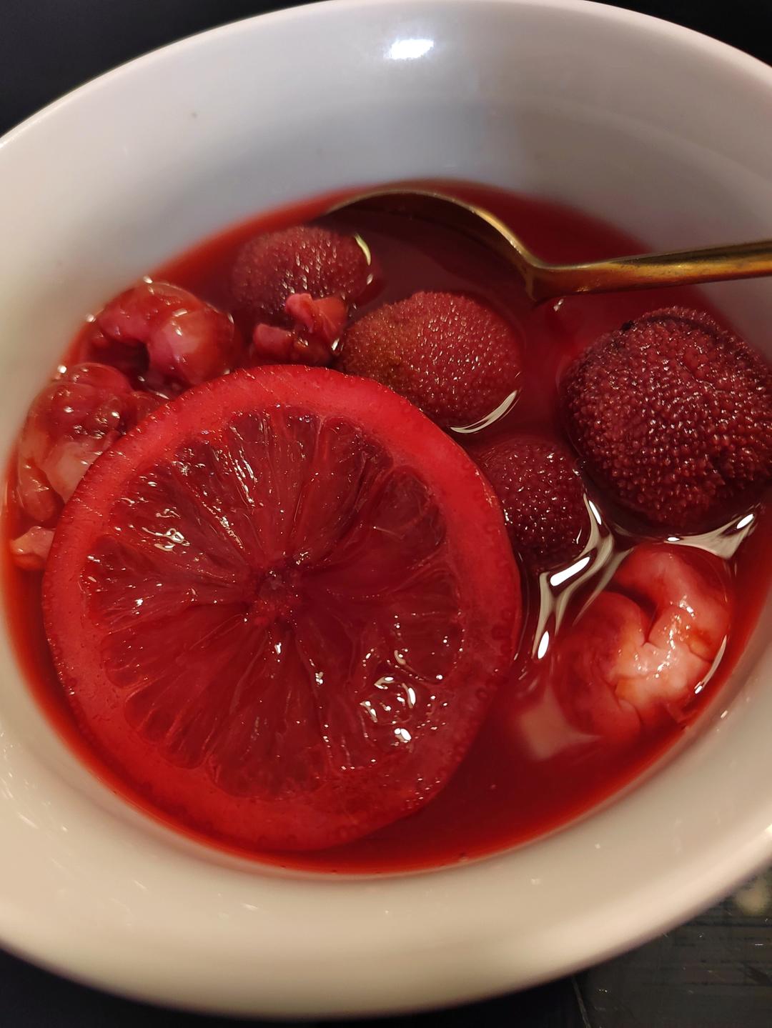 夏日神仙饮品❗️酸甜冰镇柠檬杨梅荔枝饮