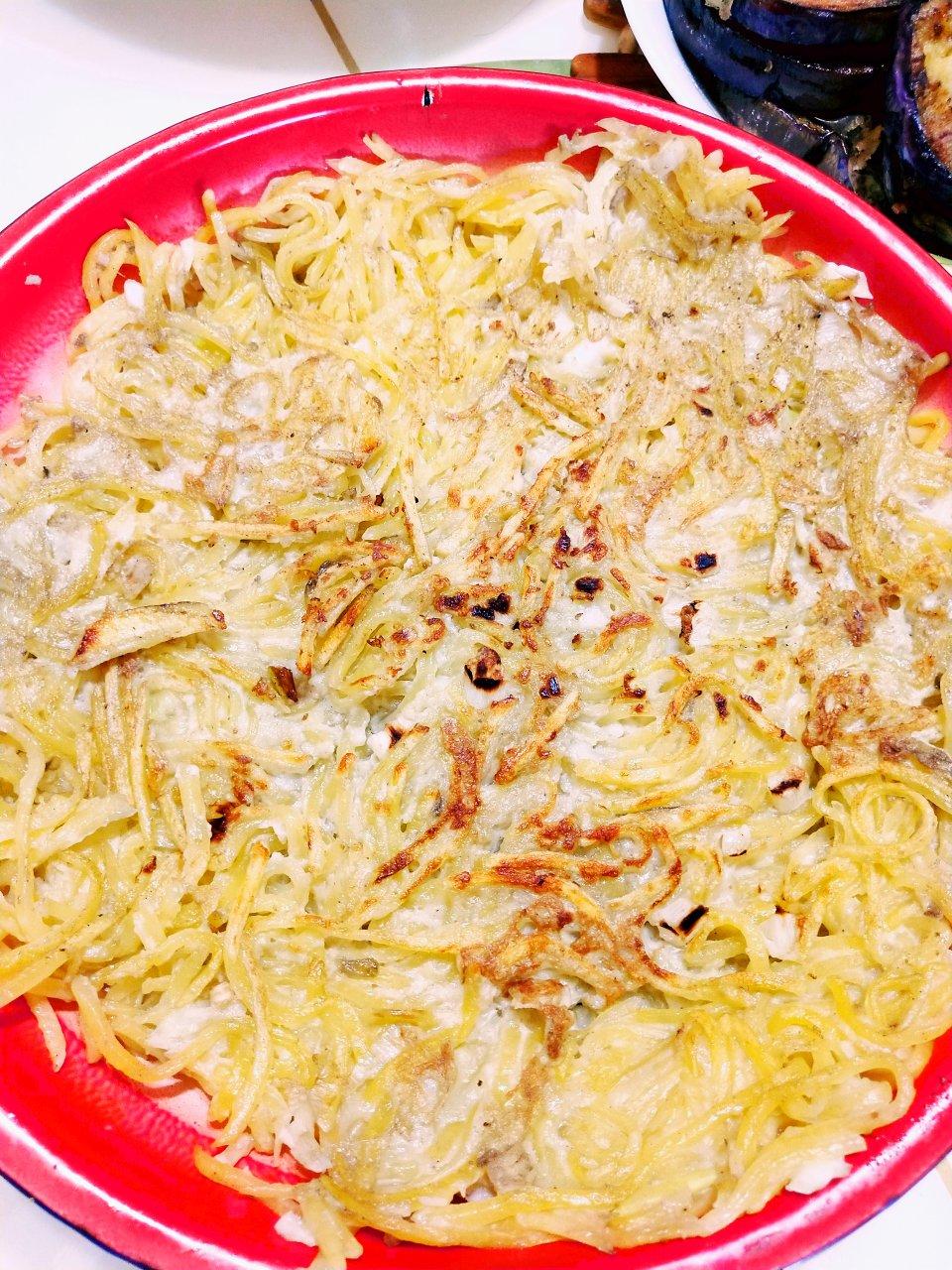 土豆丝鸡蛋饼