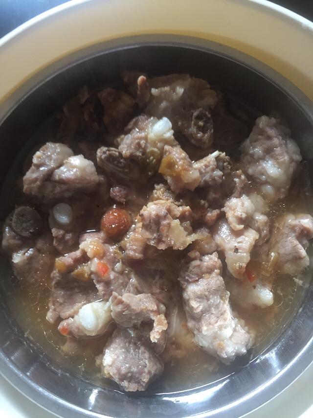 冰梅酱蒸排骨