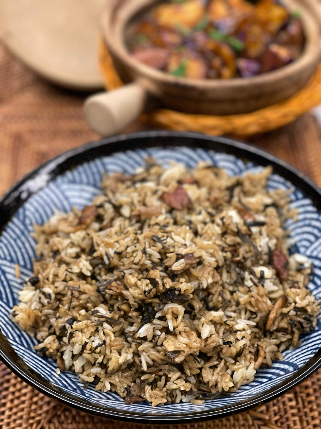 梅干菜焖饭