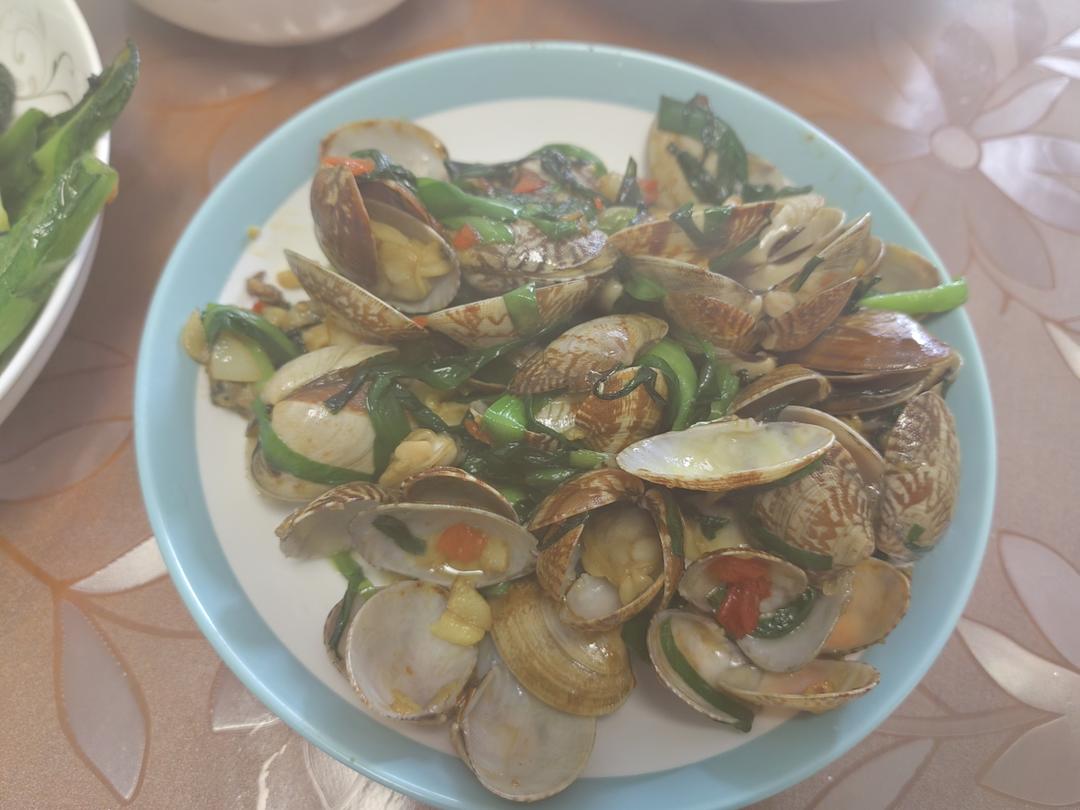 爆炒花甲