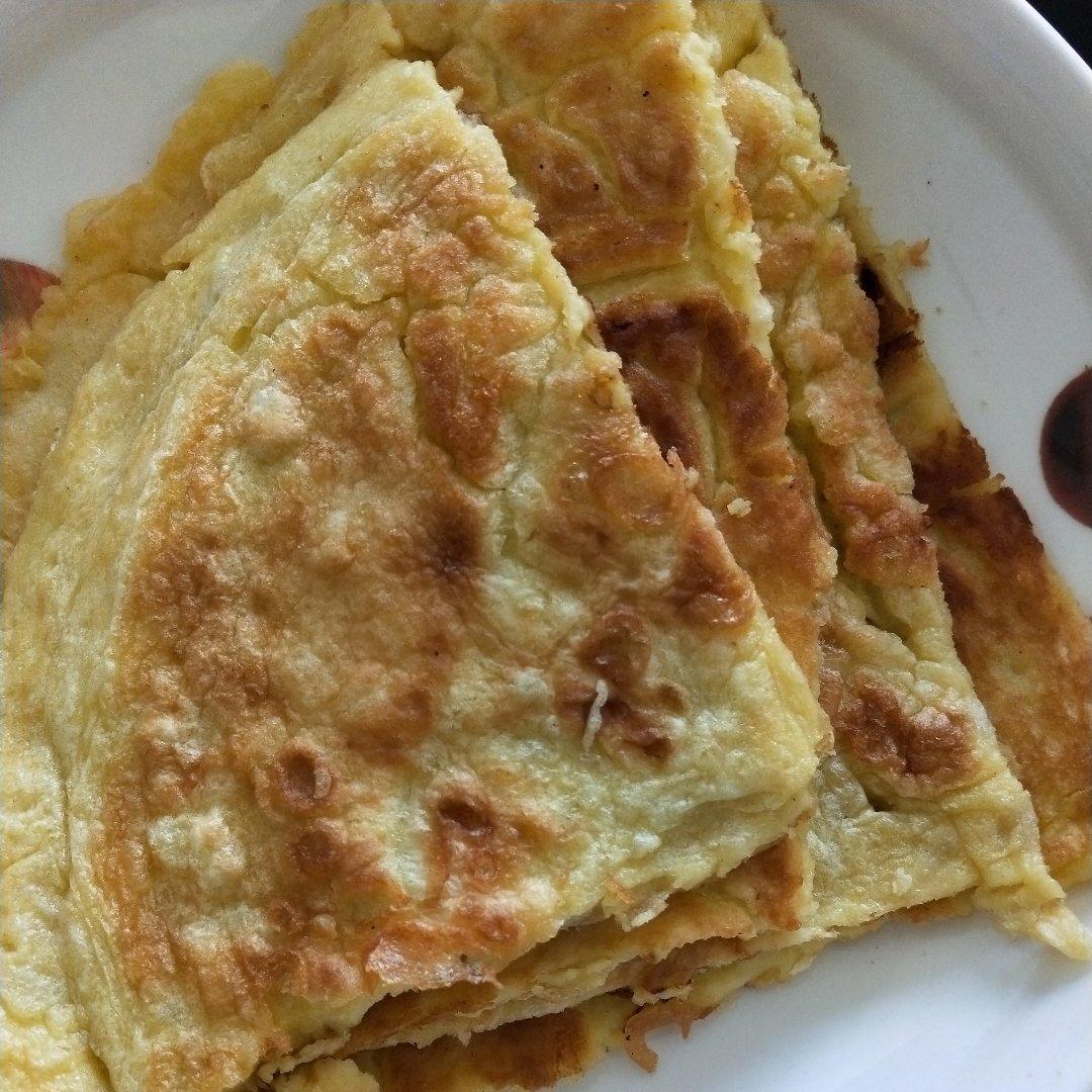 快速早餐鸡蛋葱花饼