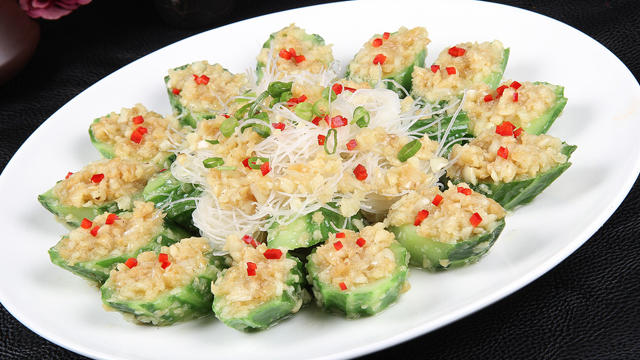 蒜蓉丝瓜蒸粉丝