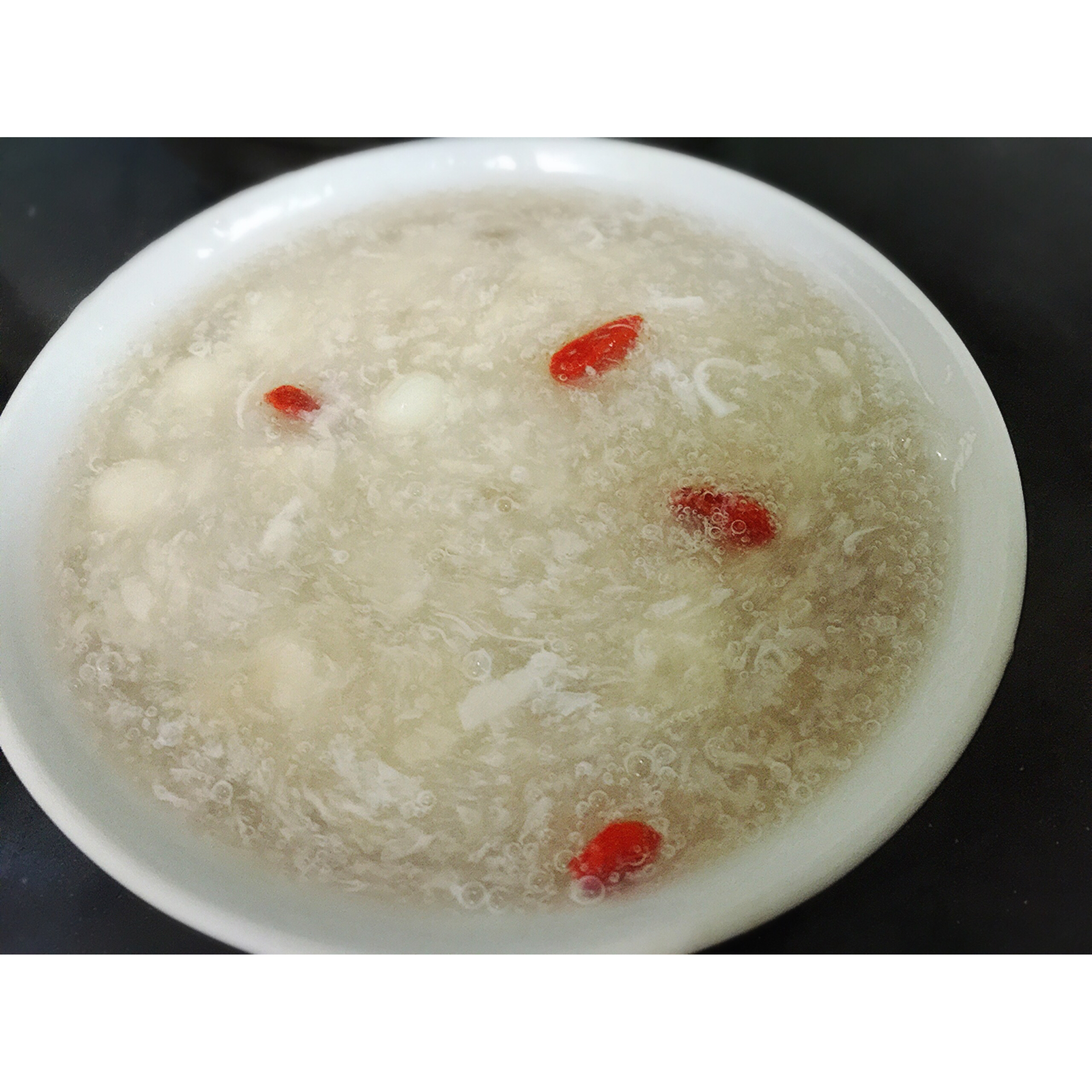 蛋花酒酿圆子