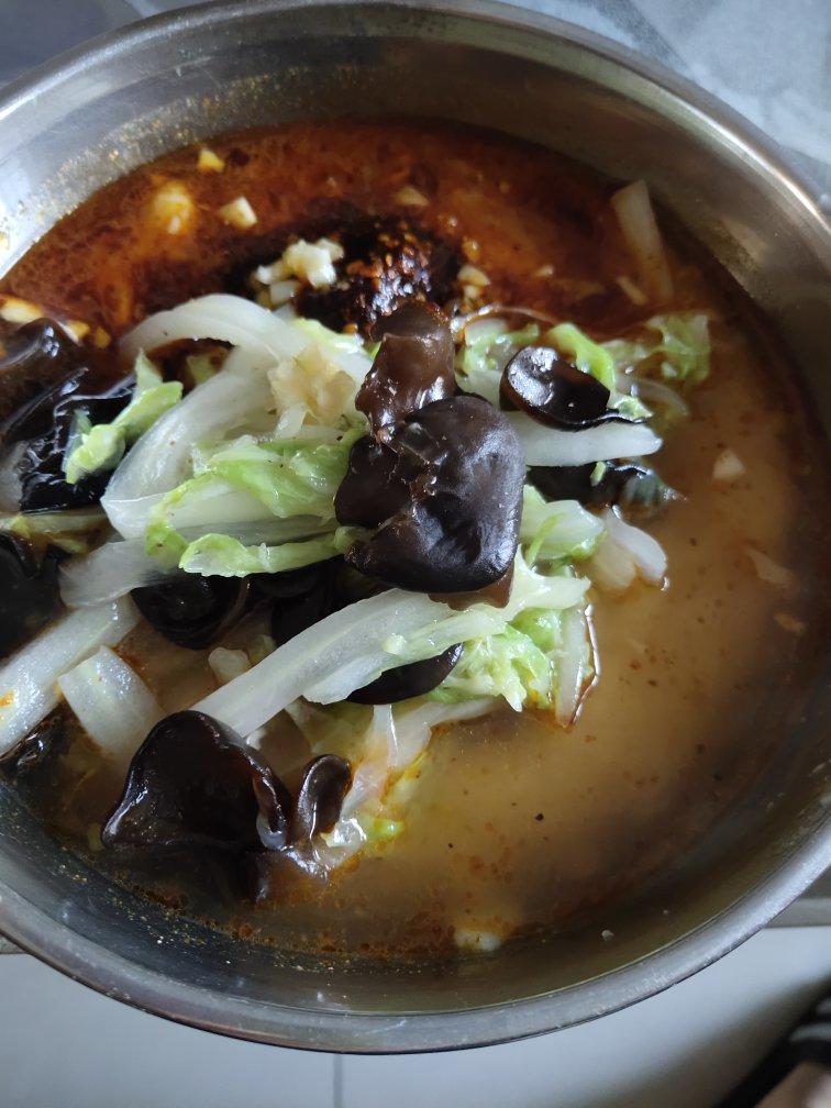 我家的玉米面搅团