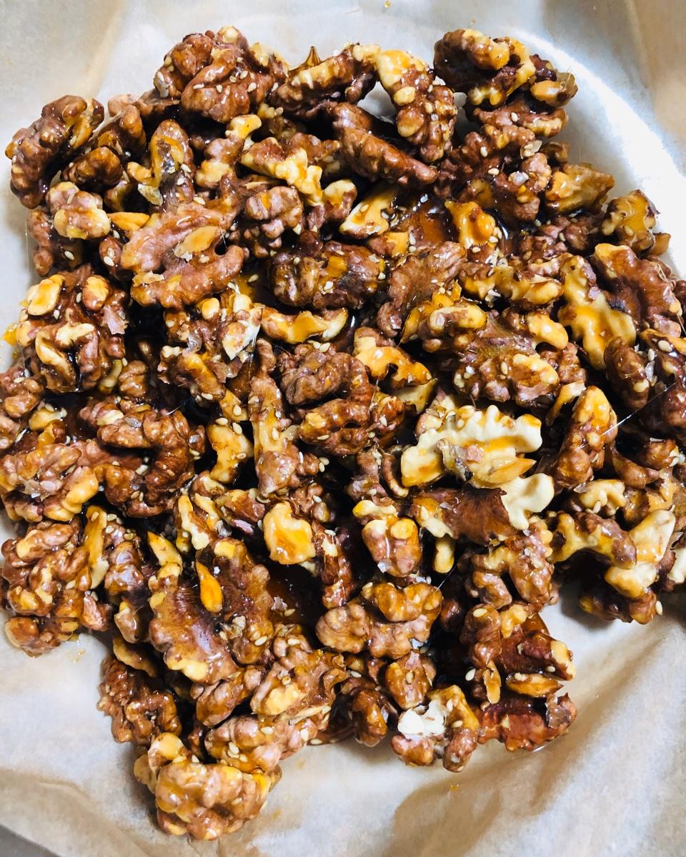 【琥珀核桃仁】冰糖无油不粘手