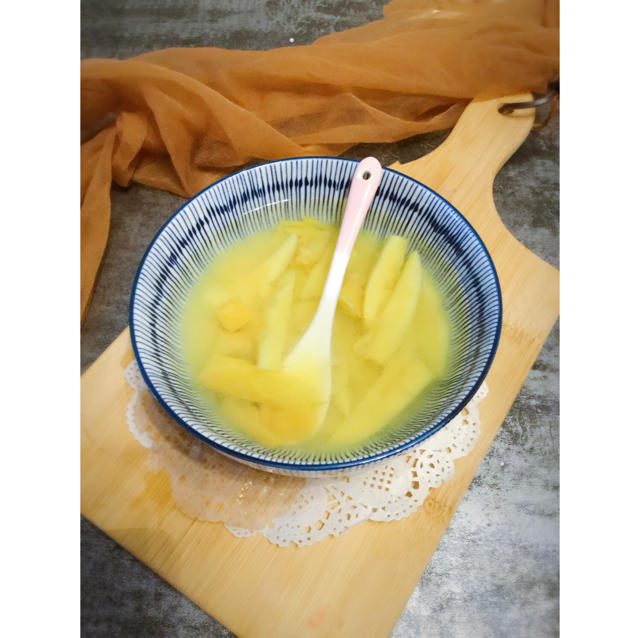 清爽红薯粥