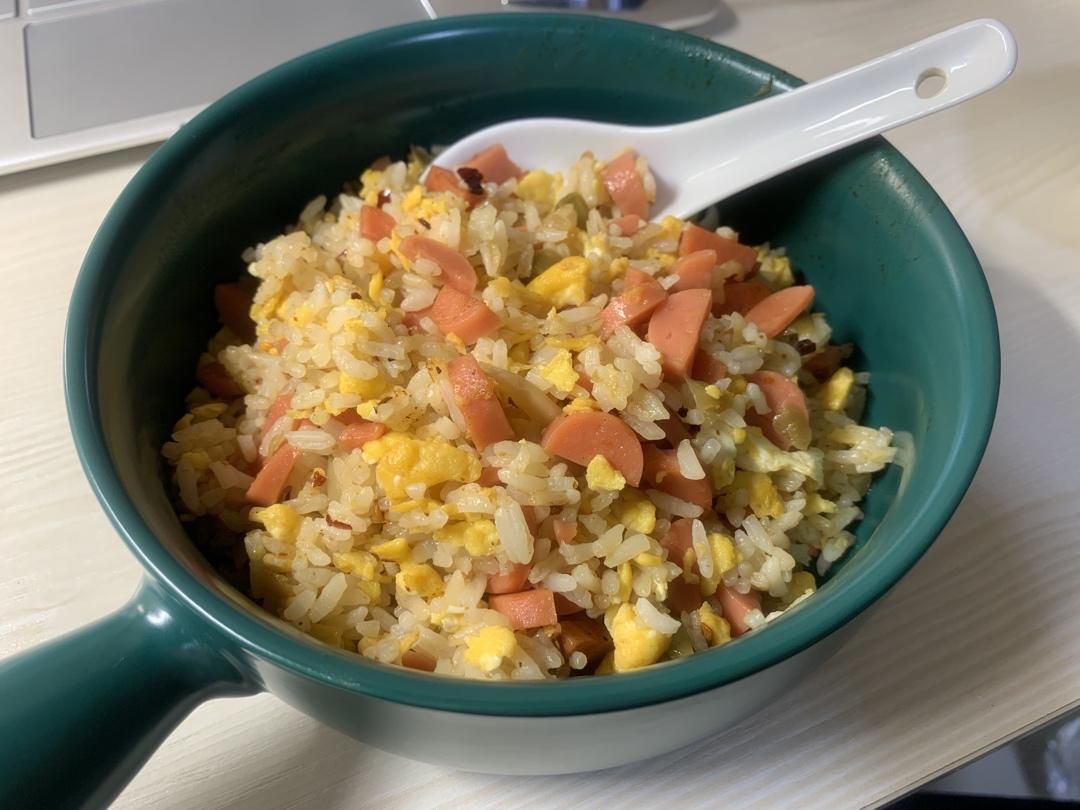 火腿蛋炒饭