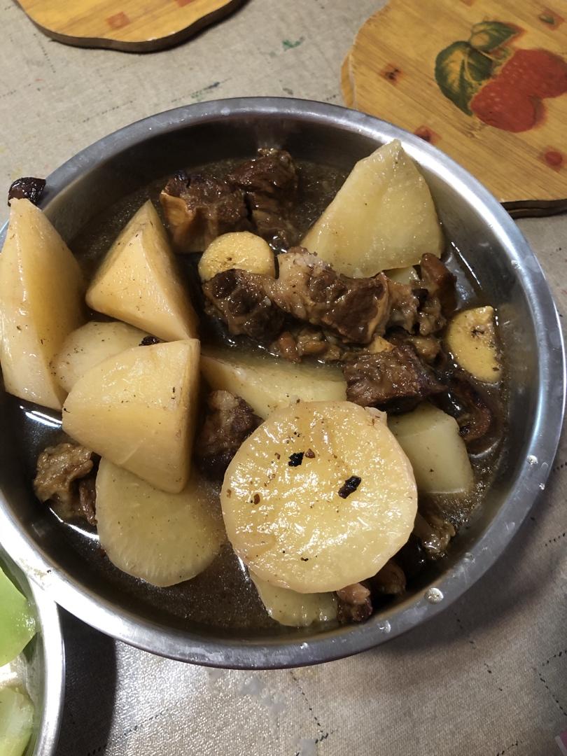 萝卜牛腩煲（高压锅版）
