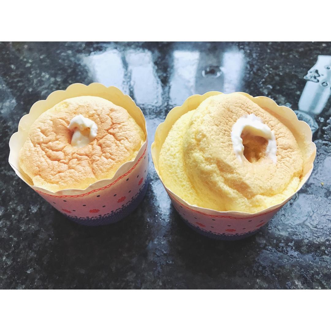 北海道戚风杯子蛋糕