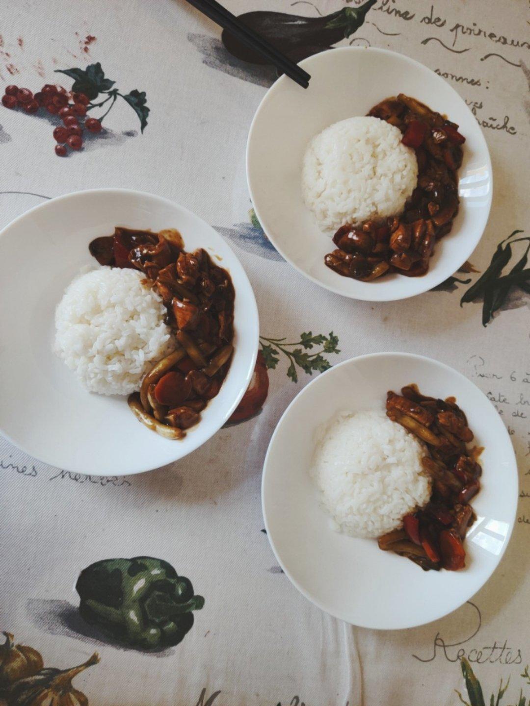 ㊙️简单快手❗️好吃到舔碗底的香菇鸡肉饭❗❗️️