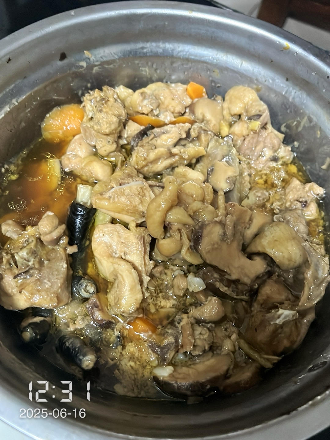 香菇蒸滑鸡~最简单做法