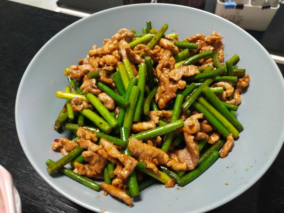 蒜薹炒肉