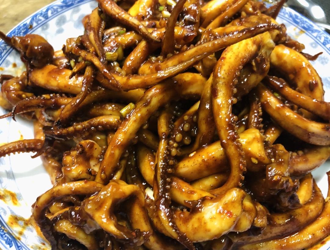 孜然鱿鱼须