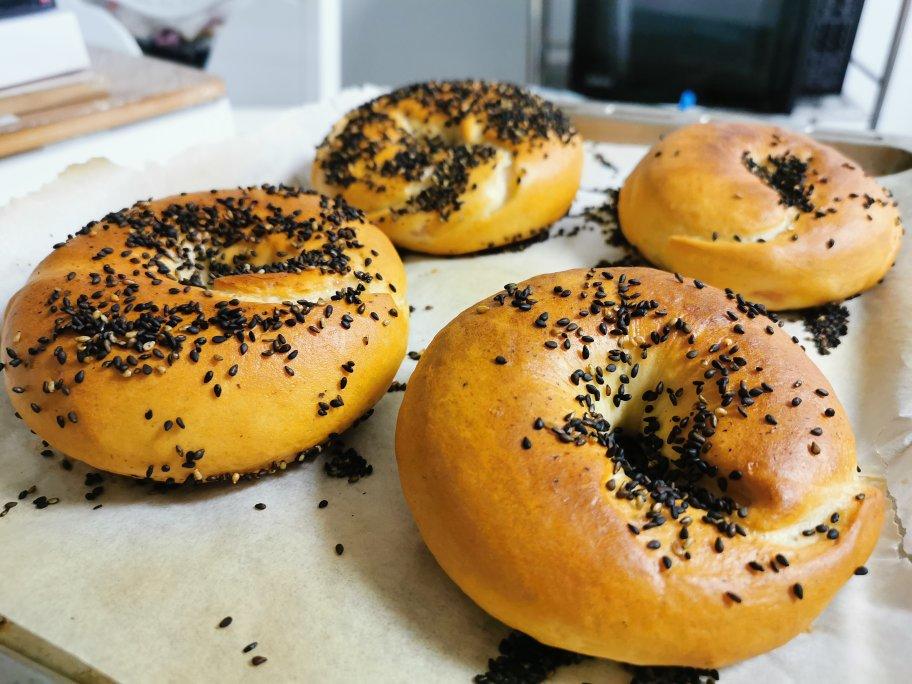 黑椒火腿奶酪贝果【北鼎烤箱食谱】