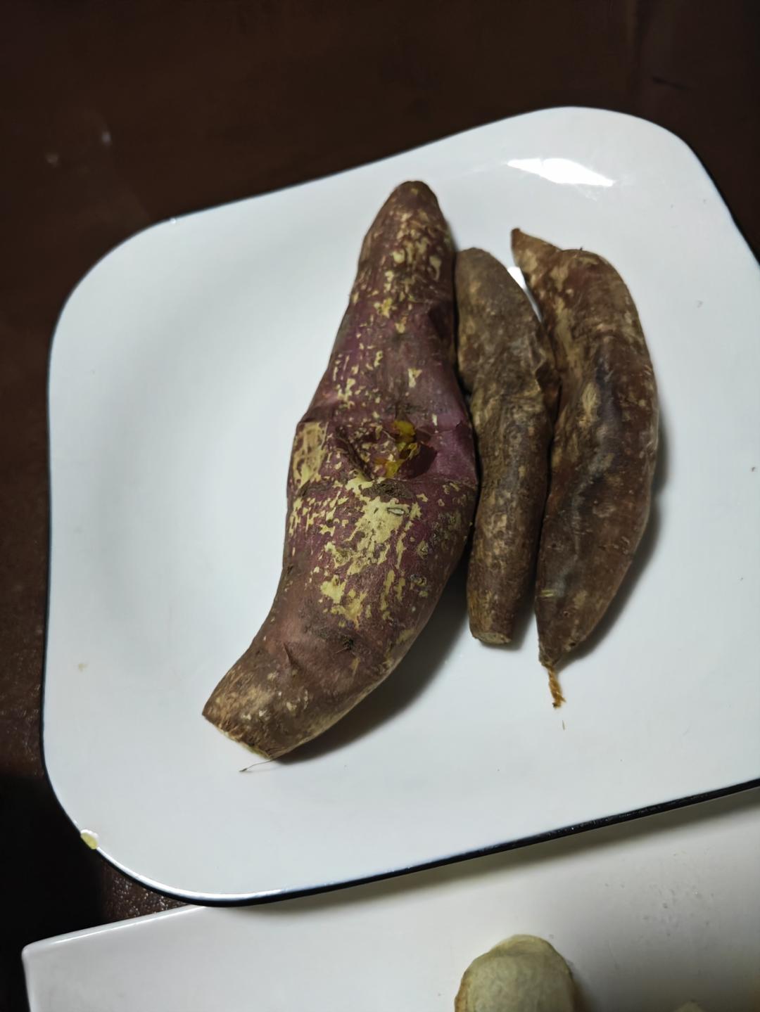 空气炸锅烤山芋