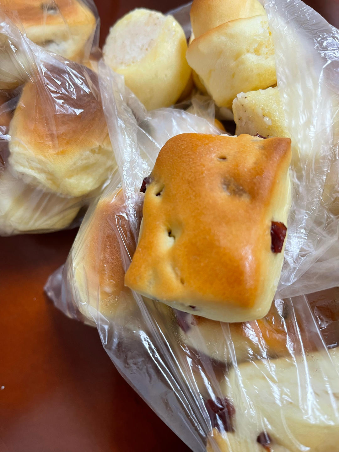 蔓越莓优格小面包块