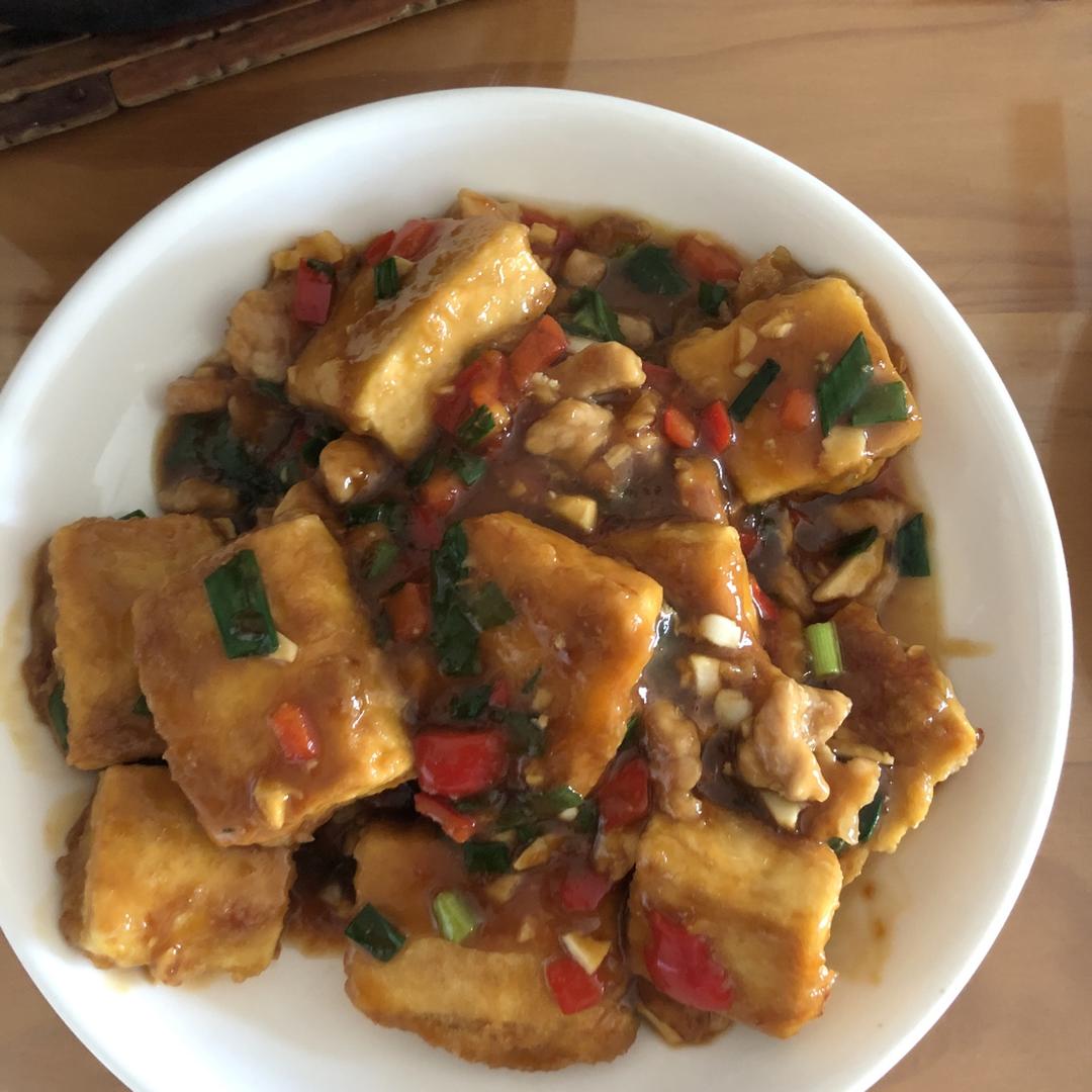 无敌好吃的香煎豆腐