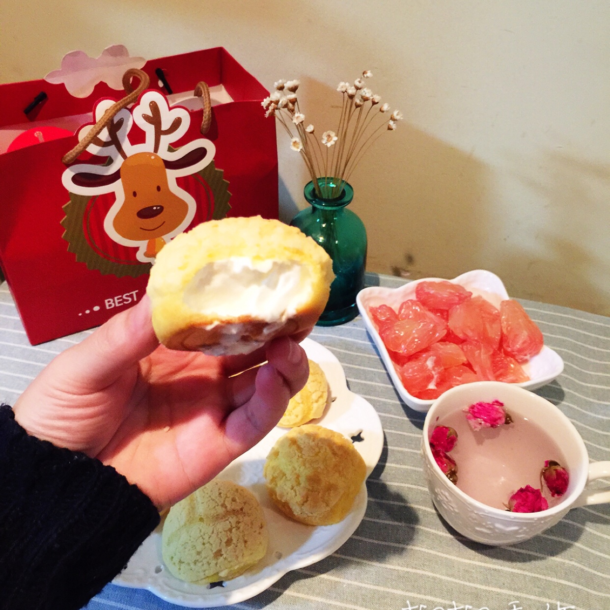 十分美味的酥皮泡芙