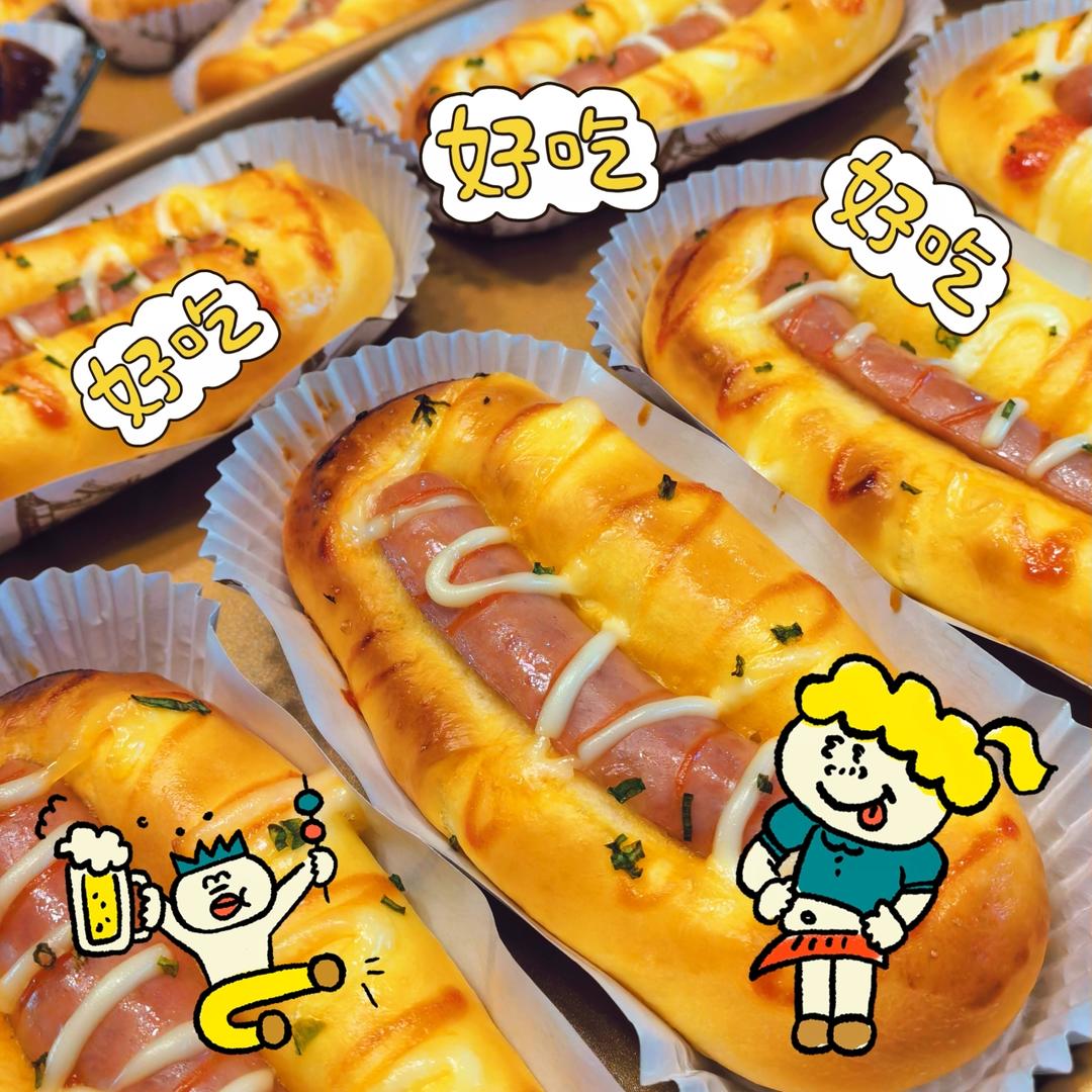 肠仔包 简单好做