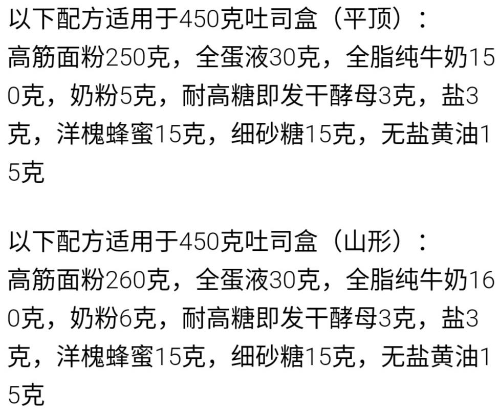 纯奶手撕吐司的做法 步骤1