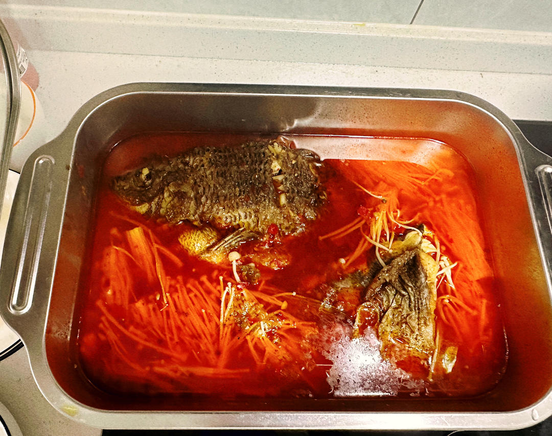 不用烤箱的烤鱼